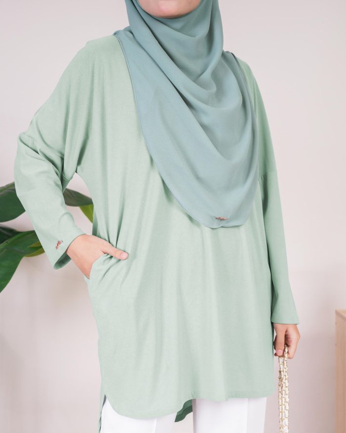 Blouse Laira 2.0 - Spring Mint - Image 5