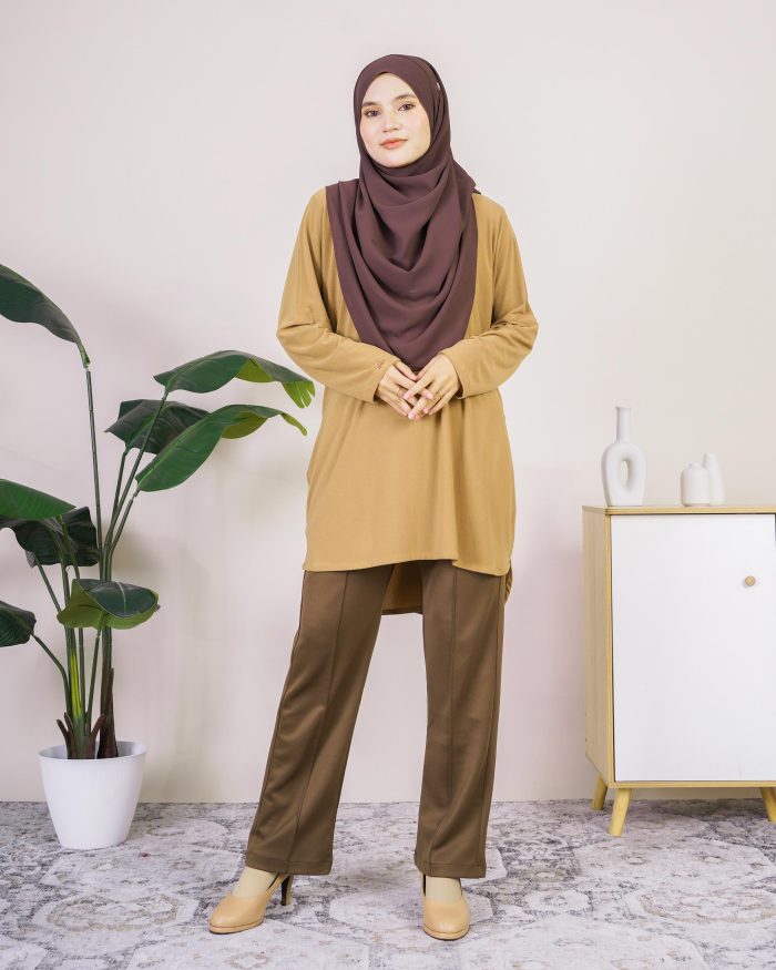 Blouse Laira 2.0 - Tawny Brown - Image 3