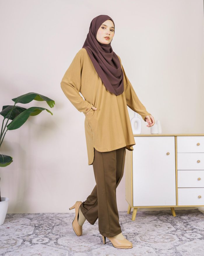 Blouse Laira 2.0 - Tawny Brown - Image 2