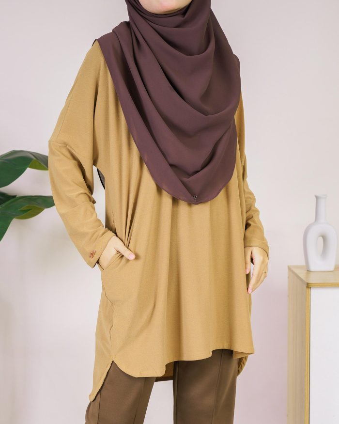 Blouse Laira 2.0 - Tawny Brown - Image 4