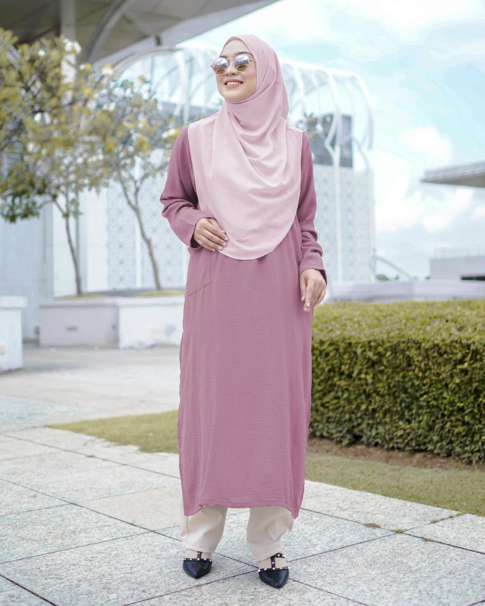 Tunic Rhinta - Mauve Rose