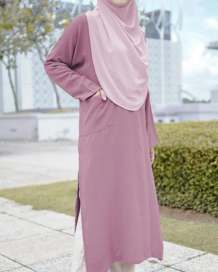 Tunic Rhinta - Mauve Rose - Image 4