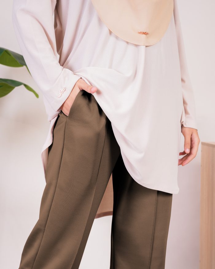 Pants Lova - Wood Brown - Image 4