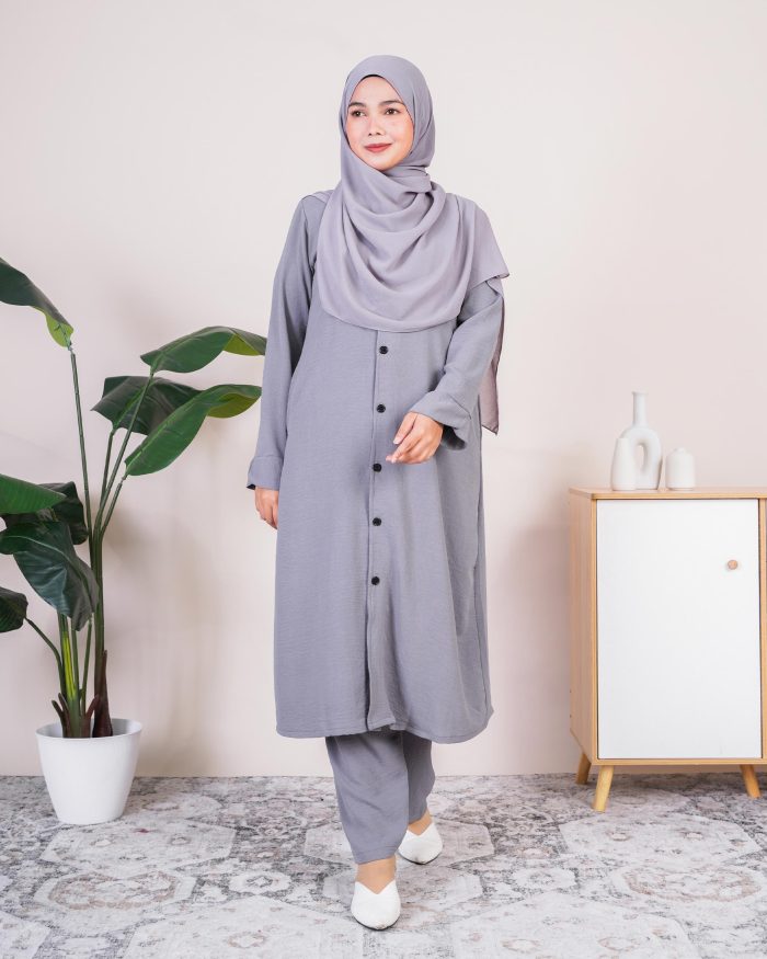 Suit Safa - Metal Grey