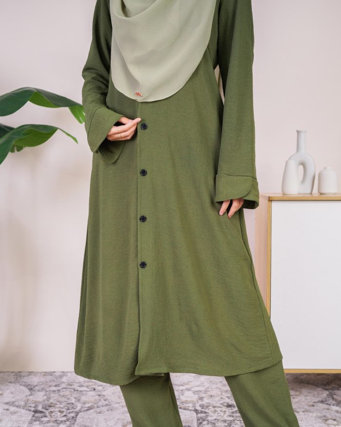 Suit Safa - Olive Green - Image 5