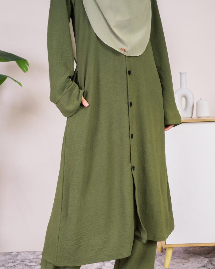 Suit Safa - Olive Green - Image 6