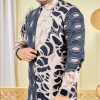 Baju Kemeja Batik Sultan 9.0 - Pawana Leather Black - Image 4