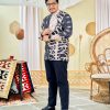 Baju Kemeja Batik Sultan 9.0 - Pawana Leather Black - Image 2