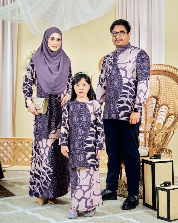 Baju Kemeja Batik Sultan 9.0 - Pawana Blueberry - Image 5