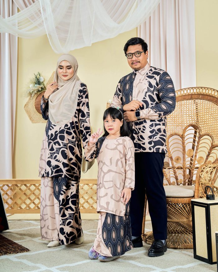 Baju Kemeja Batik Sultan 9.0 - Pawana Leather Black - Image 5