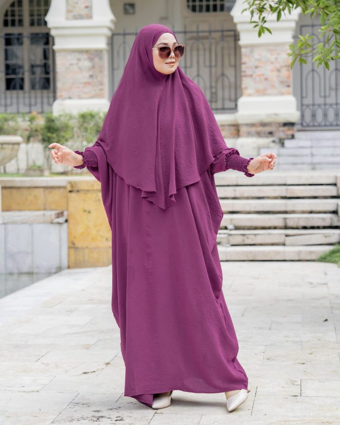 Abaya Kaftan Reyfa - Magenta