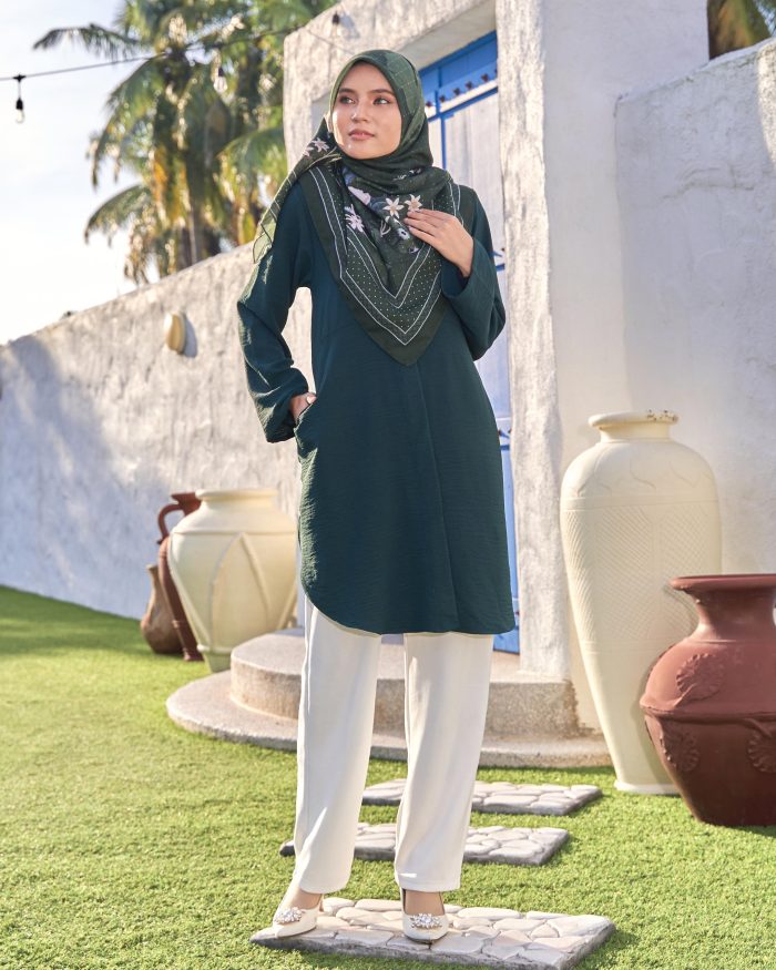 Blouse Rasha - Emerald Green