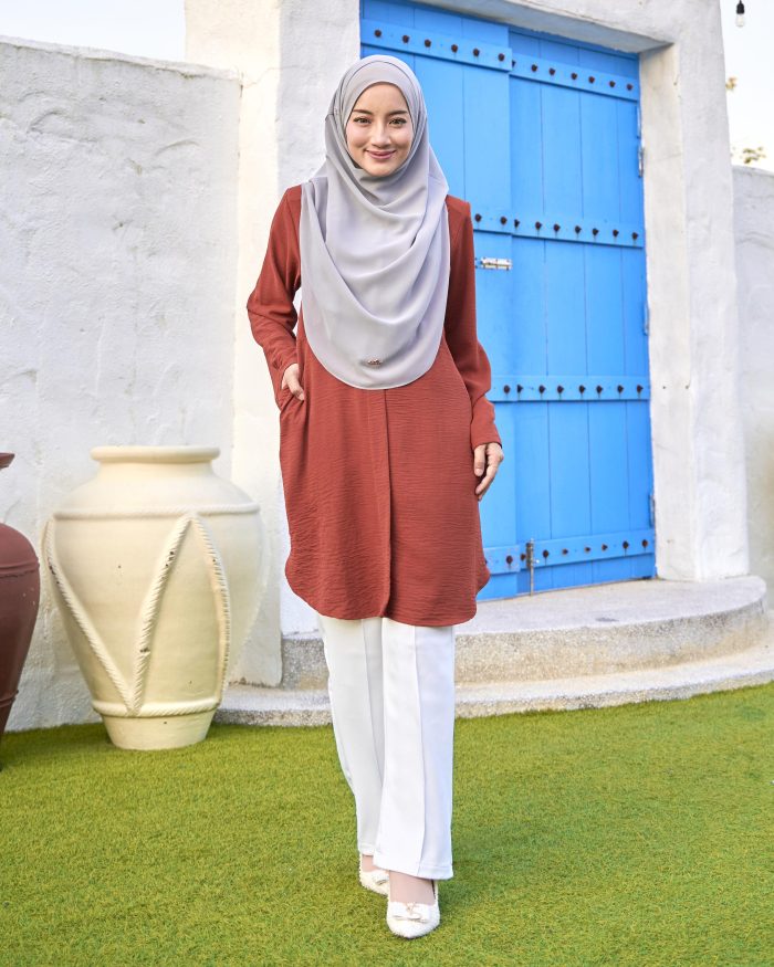 Blouse Rasha - Sweet Paprika - Image 2
