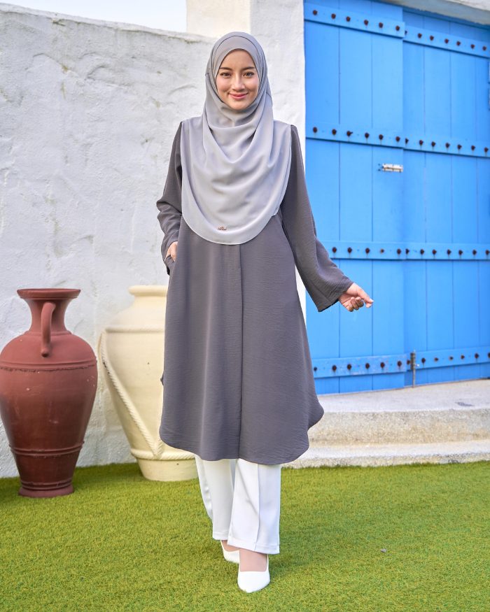 Tunic Rena 2.0 - Pebble Grey - Image 3