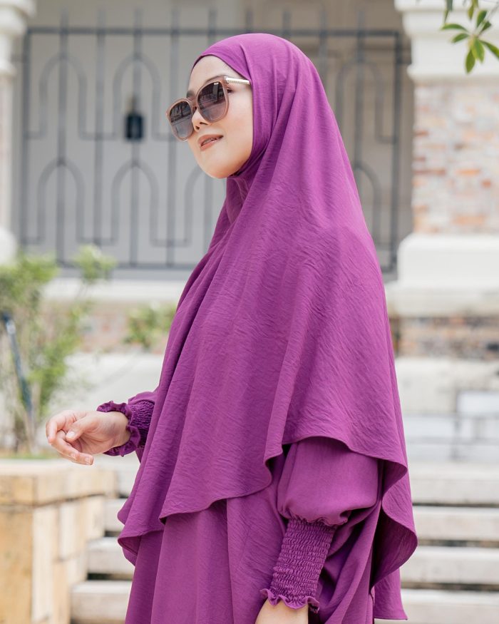 Khimar Reyfa – Magenta - Image 2