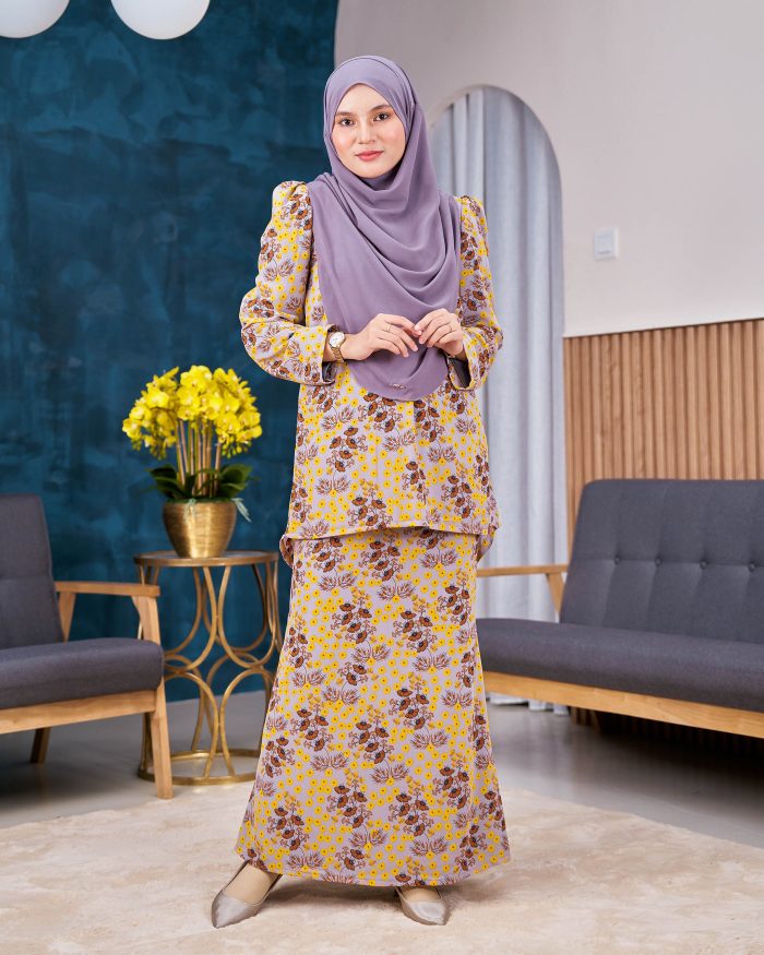 Baju Kurung Moden Chiffon Puffy Sandra - Fairy Belle - Image 3