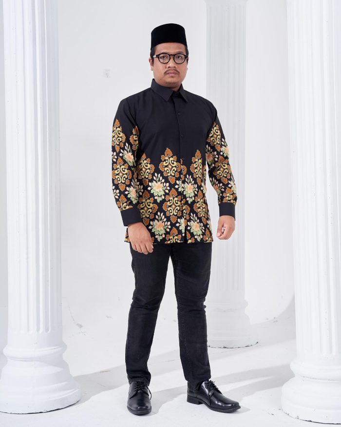 Kemeja Batik Sultan 2.0 - Astaka Black - Image 2