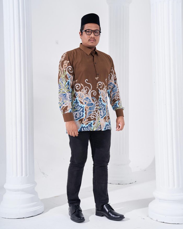 Kemeja Batik Sultan 2.0 - Dangsari Dark Brown