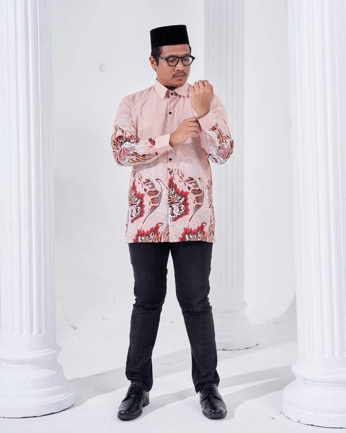 Kemeja Batik Sultan 2.0 - Dangsari Nude Brown - Image 2