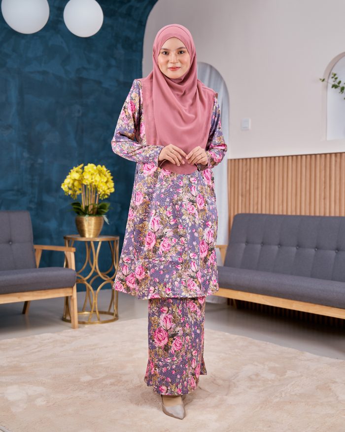 Baju Kurung Pahang Sarina - Rosie Berry - Image 4