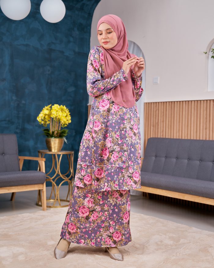 Baju Kurung Pahang Sarina - Rosie Berry - Image 2