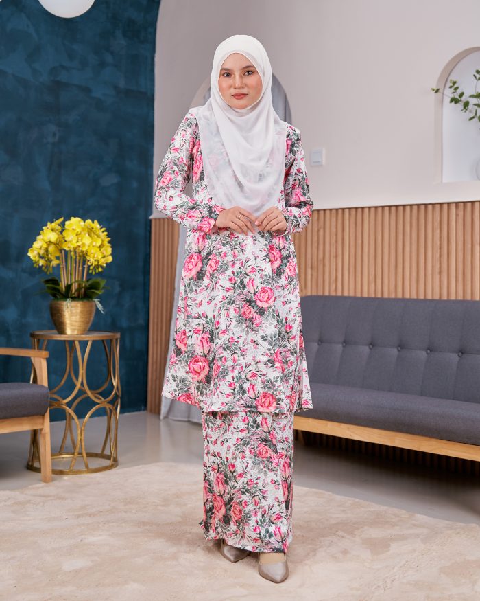 Baju Kurung Pahang Sarina - Rosie White