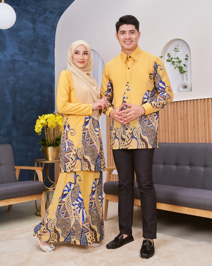 Kemeja Batik Sultan - Sumatera Canary Sun - Image 6