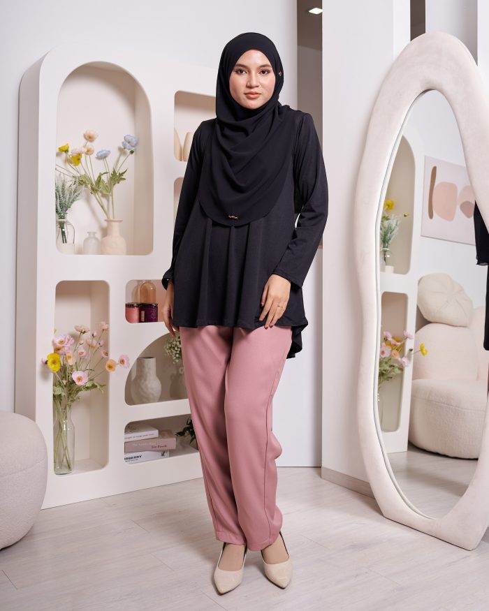 Blouse Luqq - Black - Image 3