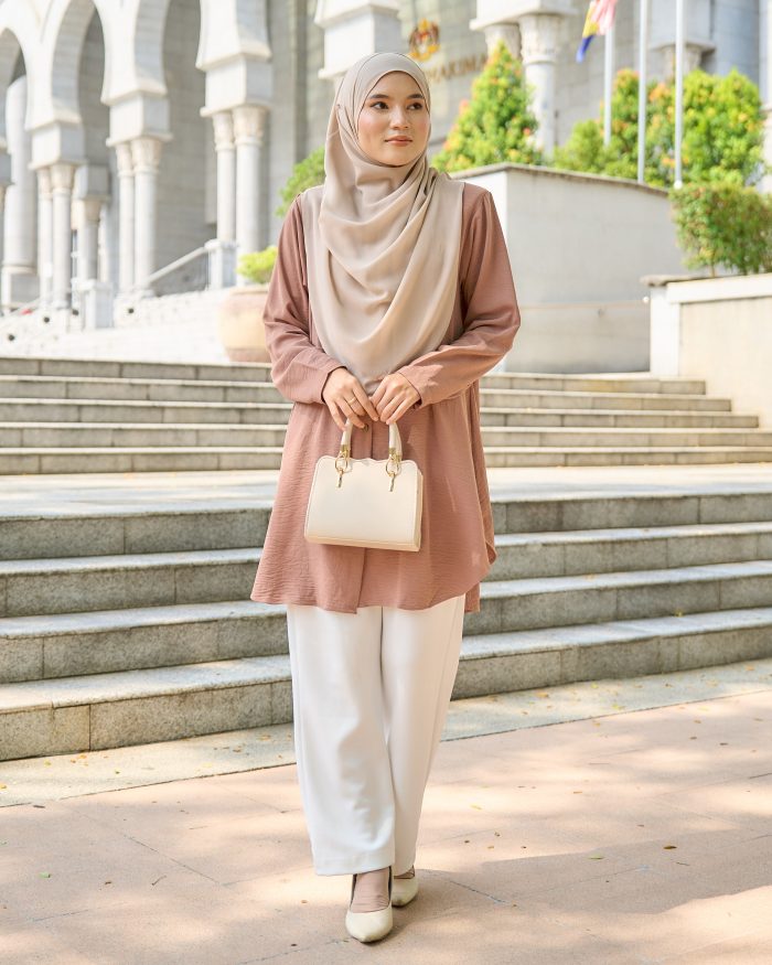 Blouse Syaza 2.0 - Duche Brown