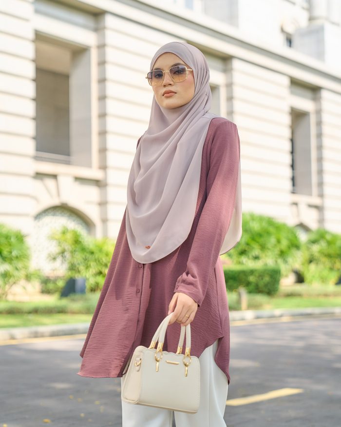 Blouse Syaza 2.0 - Dusty Purple - Image 4