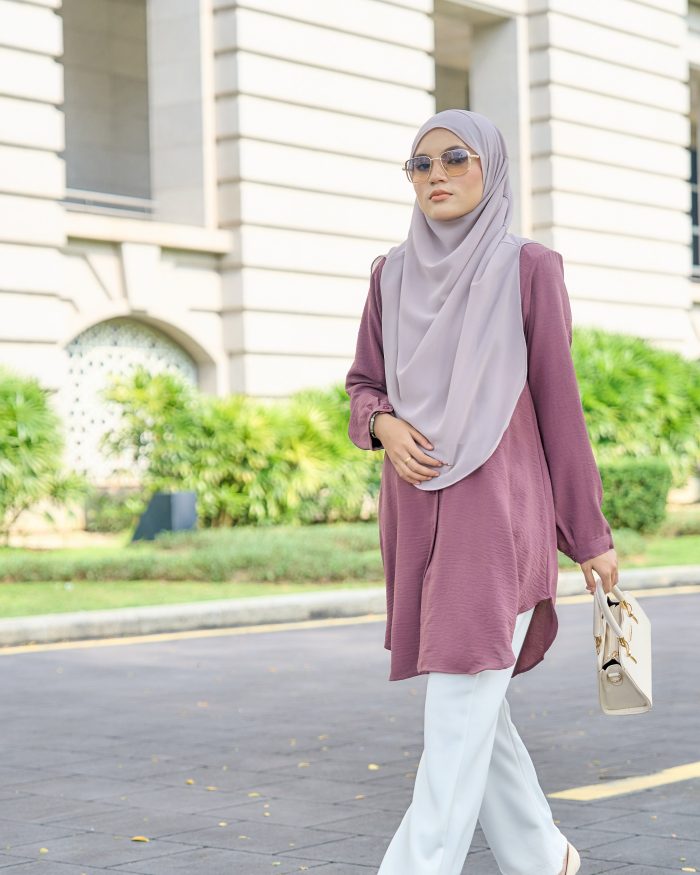 Blouse Syaza 2.0 - Dusty Purple - Image 3