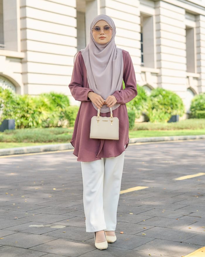 Blouse Syaza 2.0 - Dusty Purple - Image 2