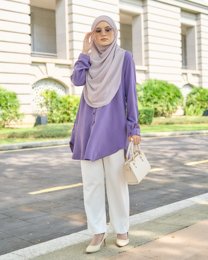 Blouse Syaza 2.0 - Orchid Purple