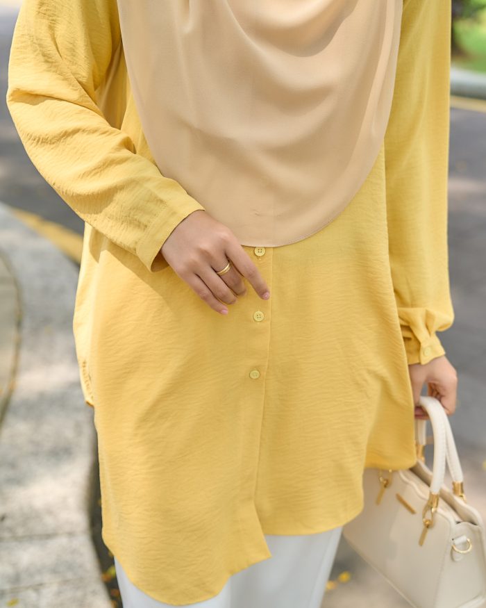 Blouse Syaza 2.0 - Yellow - Image 4