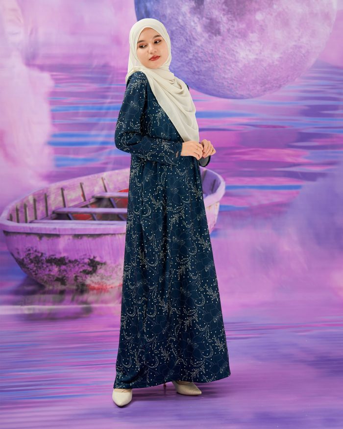 Dress Printed Lisa - Twilight Grace