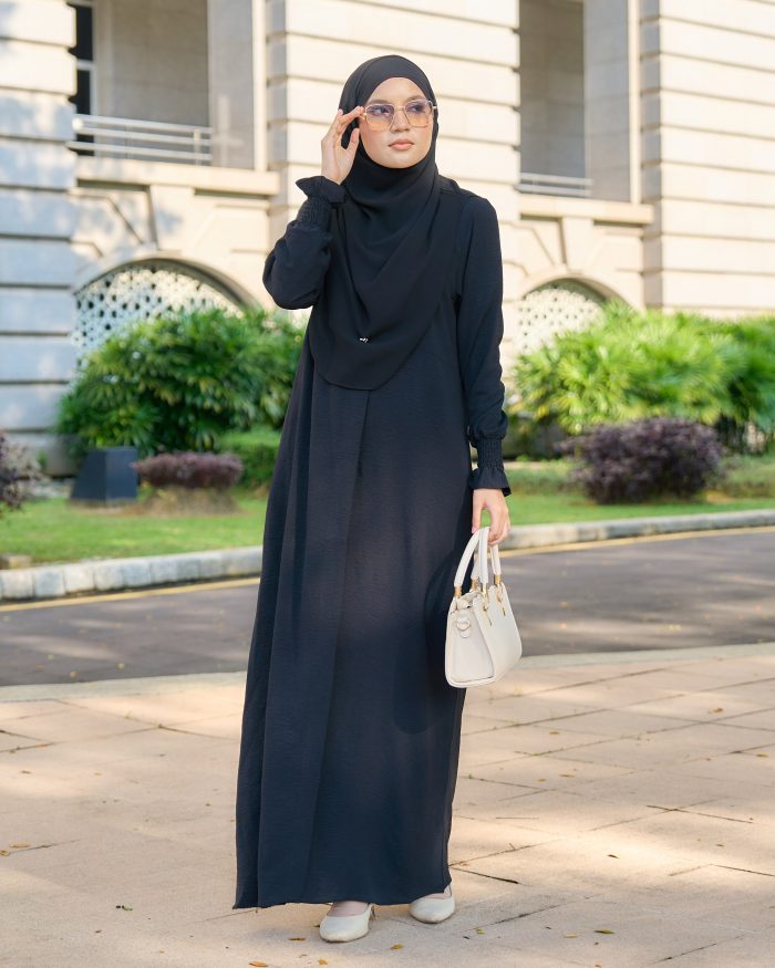 Dress Siti Nordiana - Black - Image 2