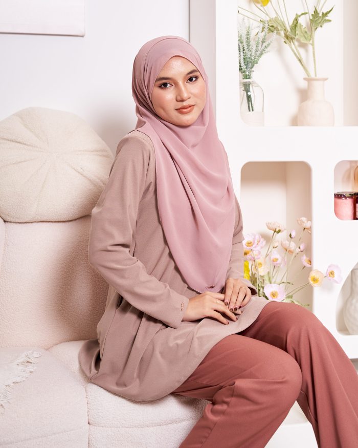 Blouse Luqq - Dusty Pink - Image 5