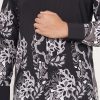 Baju Kemeja Batik Sultan 2.0 - Ratna Black Grey - Image 5