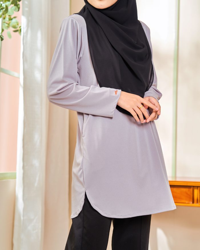 Blouse Laiqa - Flint Gray - Image 4