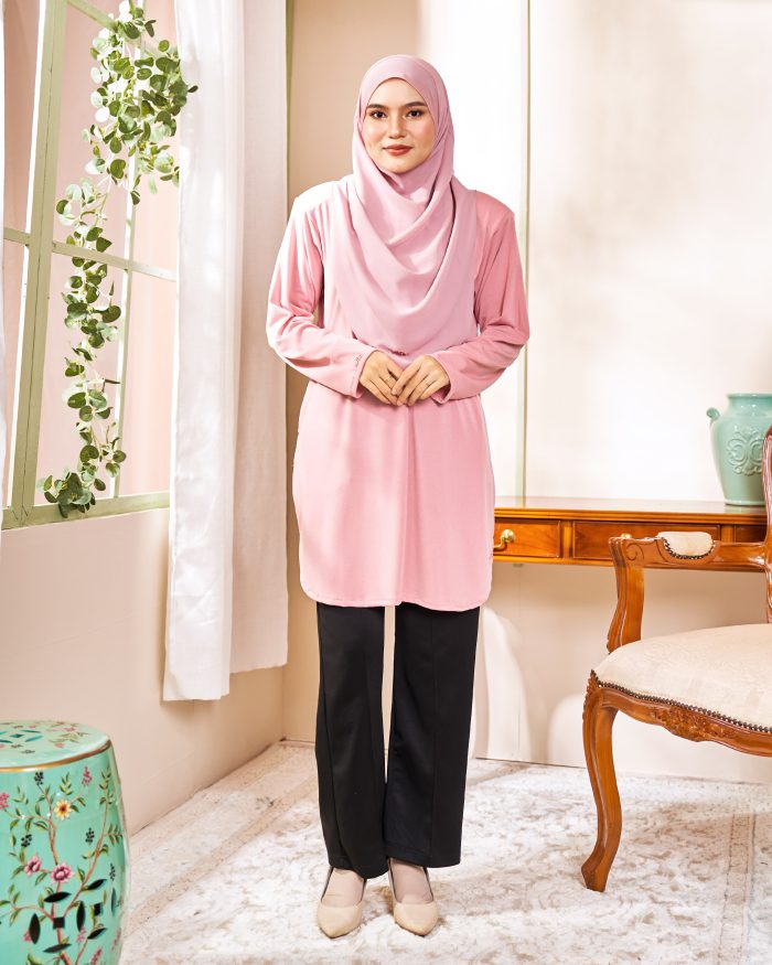 Blouse Laiqa - Mauve Taupe - Image 5