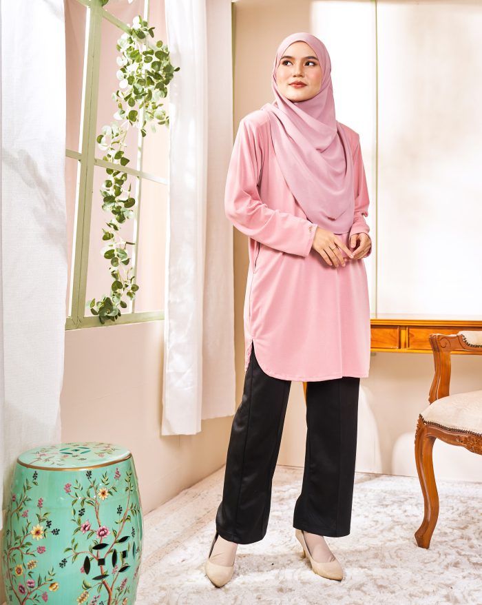 Blouse Laiqa - Mauve Taupe