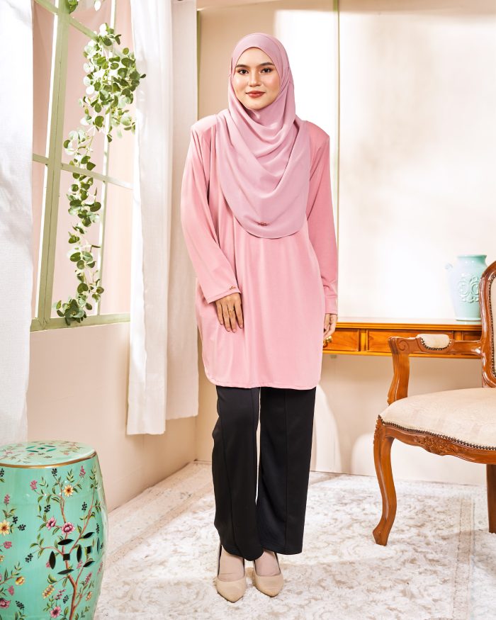 Blouse Laiqa - Mauve Taupe - Image 3