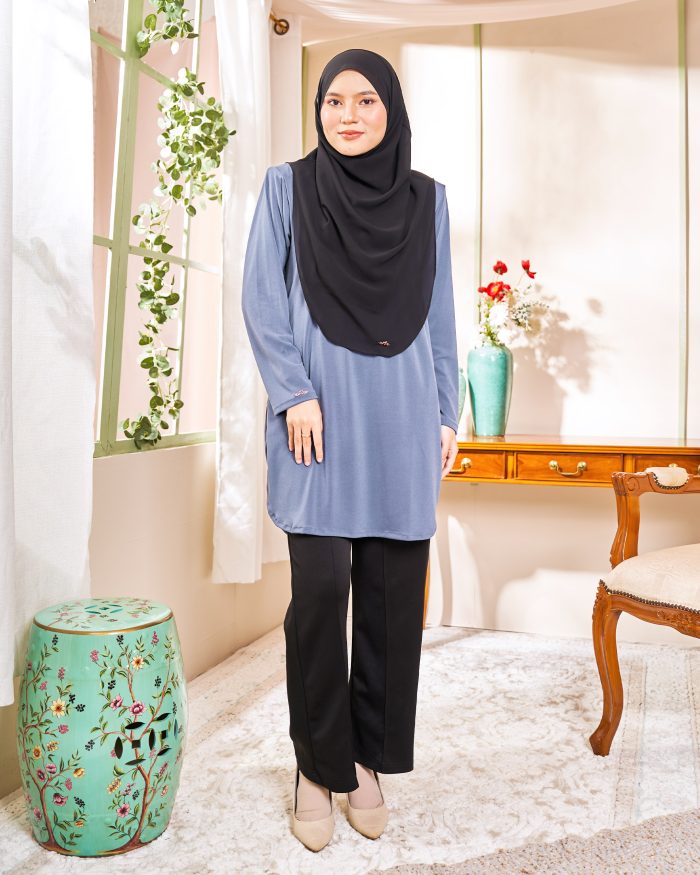 Blouse Laiqa - Pebble Grey