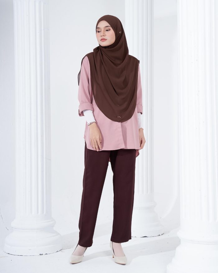 Blouse Lily - Crepe Pink - Image 5