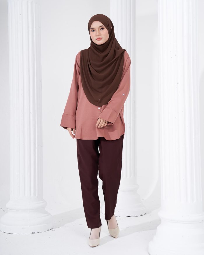 Blouse Lily - Pecan Brown - Image 4