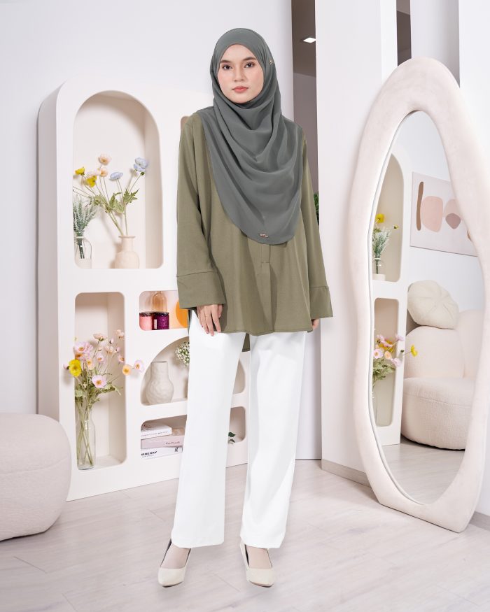 Blouse Lily - Olive Green