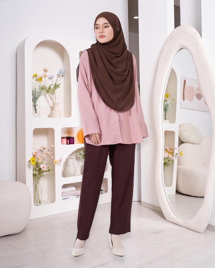 Blouse Lily - Crepe Pink