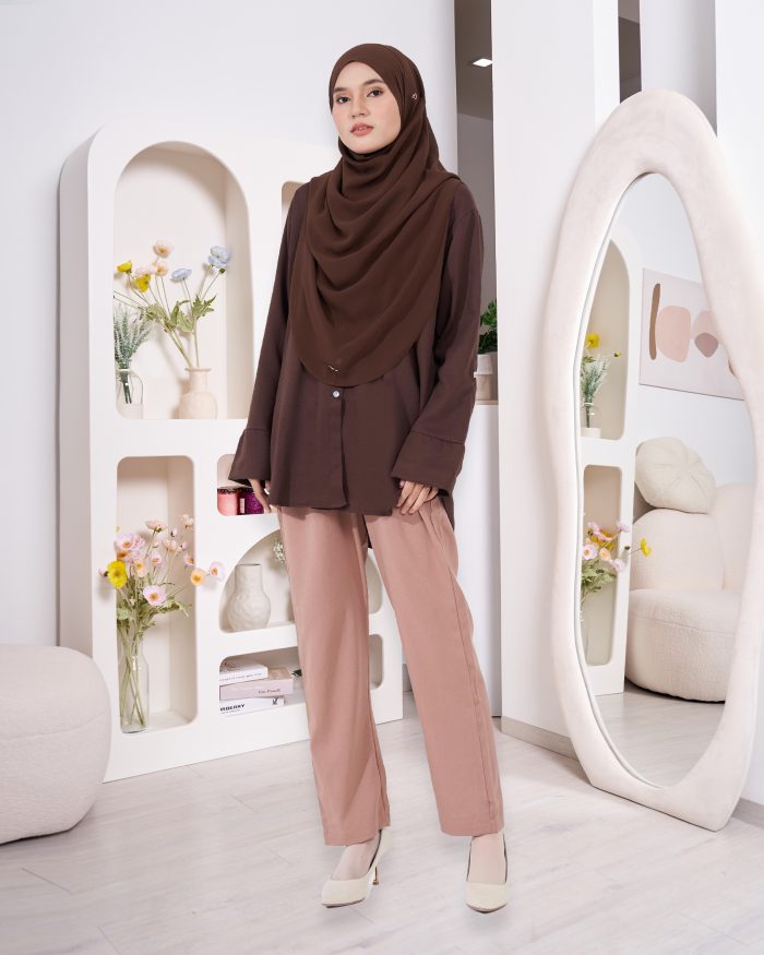 Blouse Lily - Dark Brown