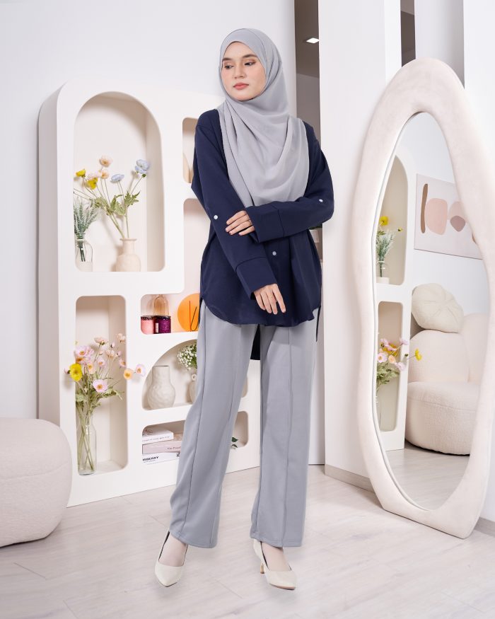Blouse Lily - Navy Blue