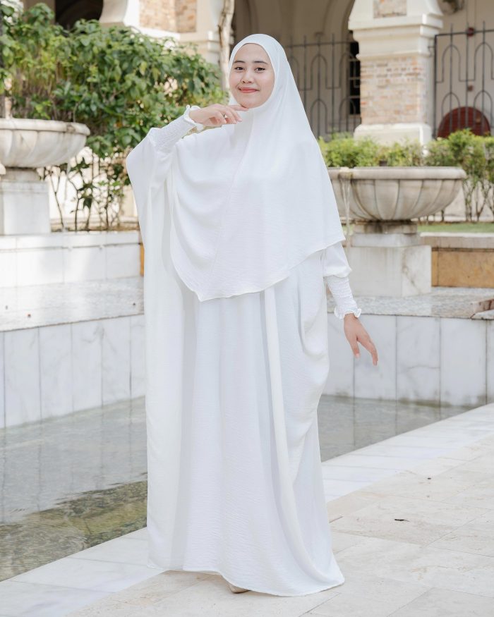 Abaya Kaftan Reyfa - Off White - Image 6